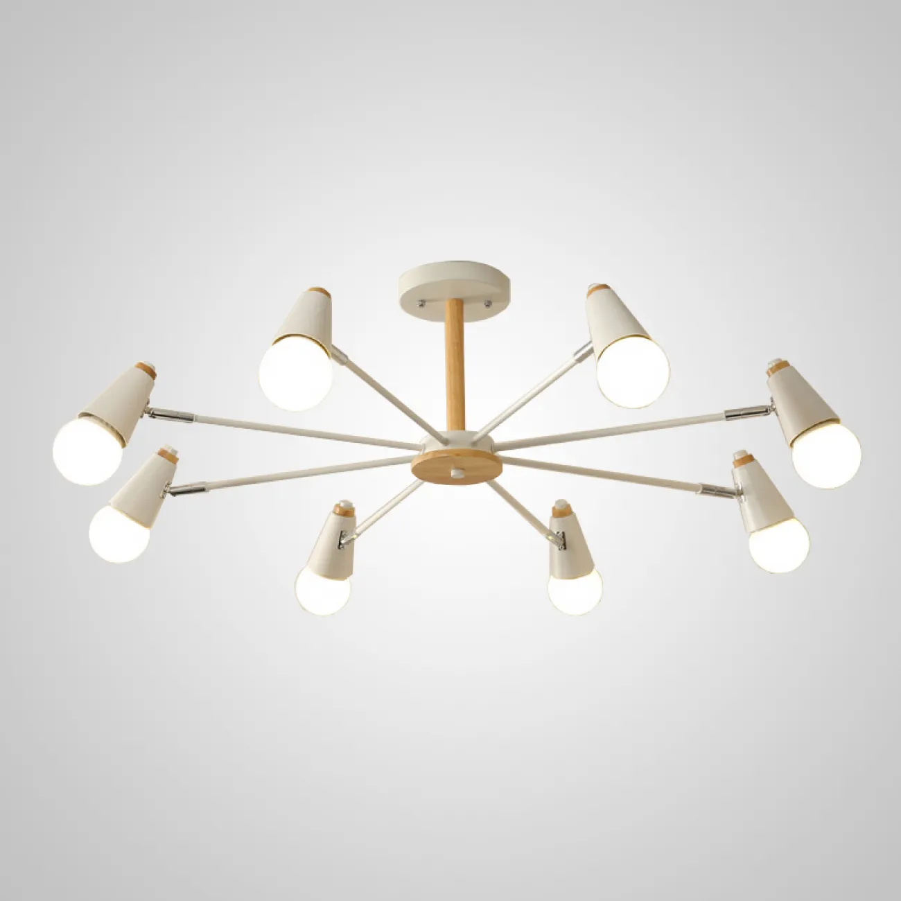 Потолочная люстра ROTARY L6 White от ImperiumLoft