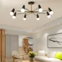 Потолочная люстра ROTARY L6 White от ImperiumLoft