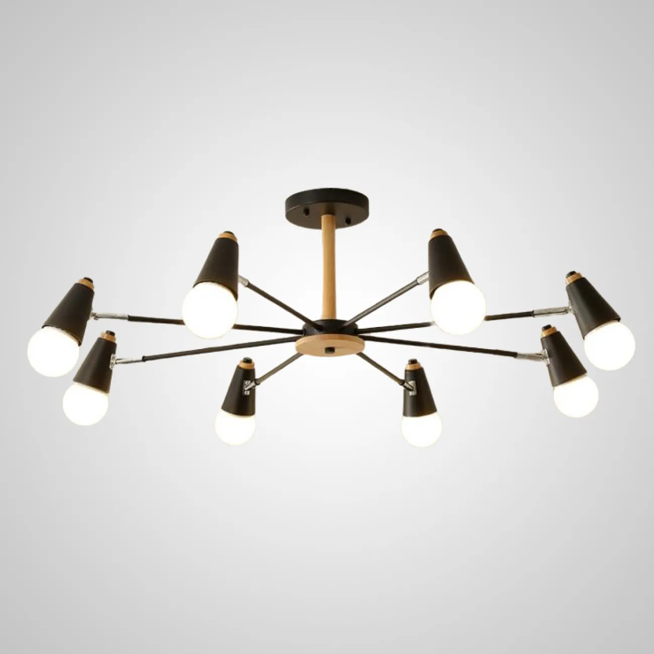 Потолочная люстра ROTARY L6 White от ImperiumLoft Потолочная люстра ROTARY L6 White от ImperiumLoft