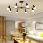 Потолочная люстра ROTARY L6 White от ImperiumLoft