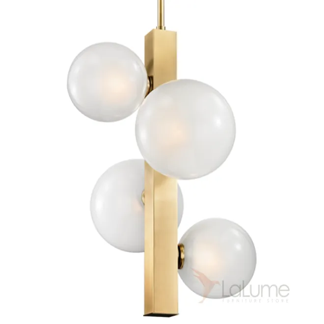 Подвесной светильник Hudson Valley Hinsdale Pendant In Aged Brass