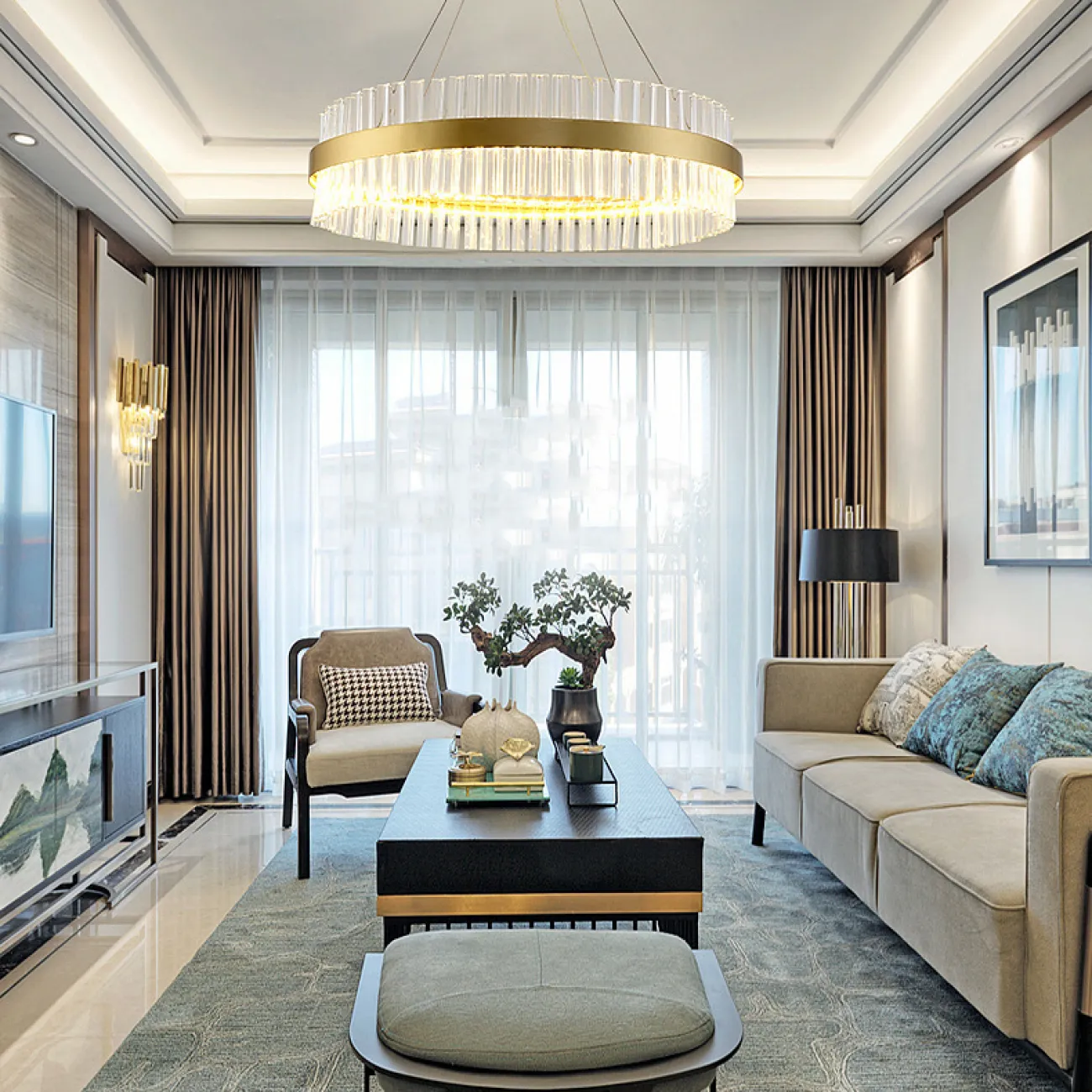 Подвесная люстра SALMINA D80 от ImperiumLoft