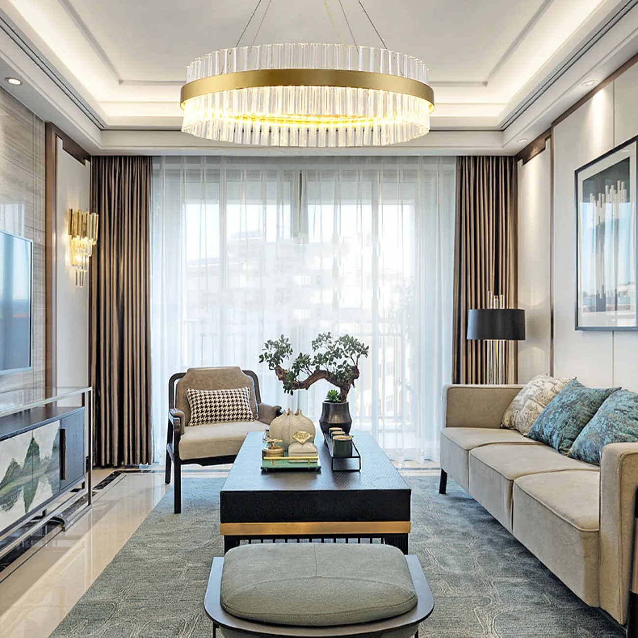 Подвесная люстра SALMINA D100 от ImperiumLoft