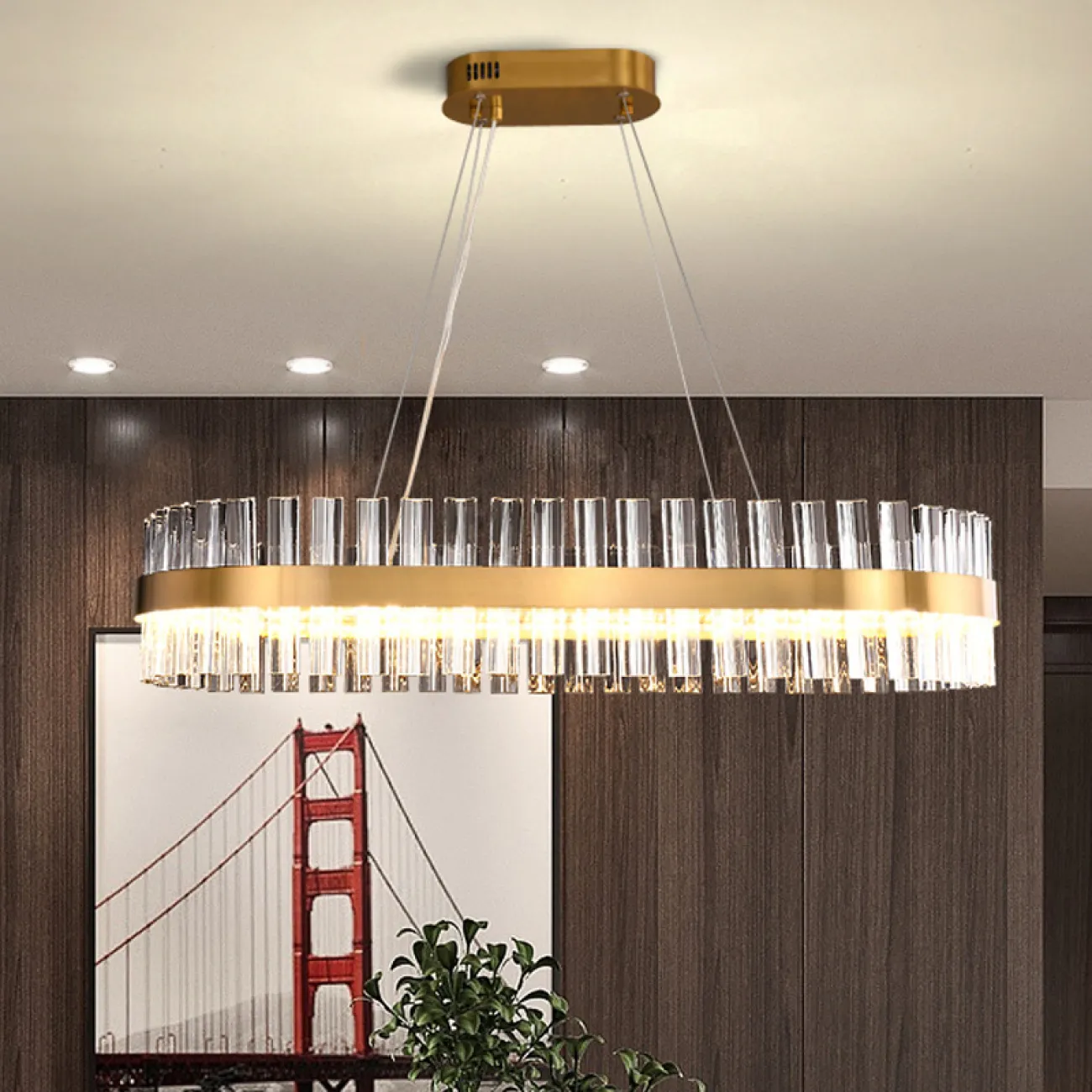 Подвесная люстра SALMINA D100 от ImperiumLoft