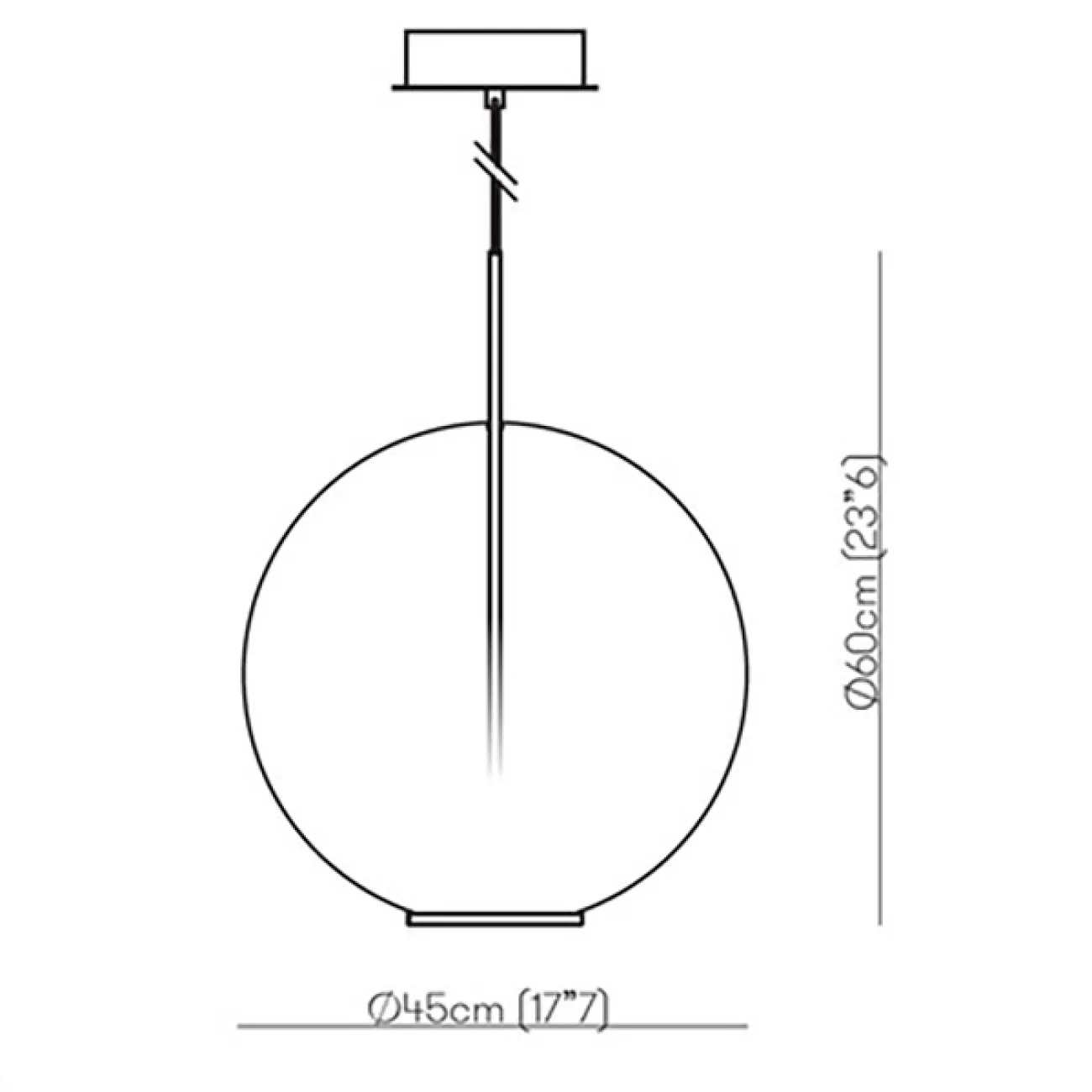 Подвесной светильник POME D25 от ImperiumLoft