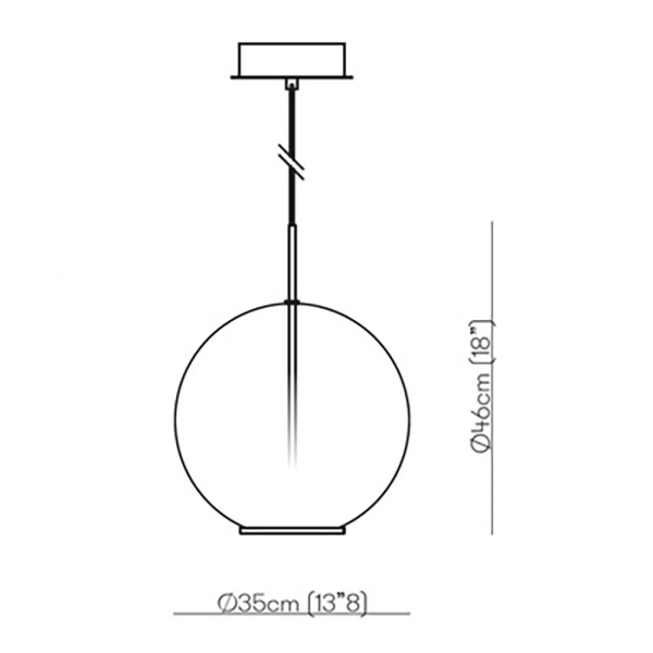 Подвесной светильник POME D25 от ImperiumLoft
