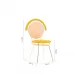 Дизайнерский обеденный стул LaLume-ST00184