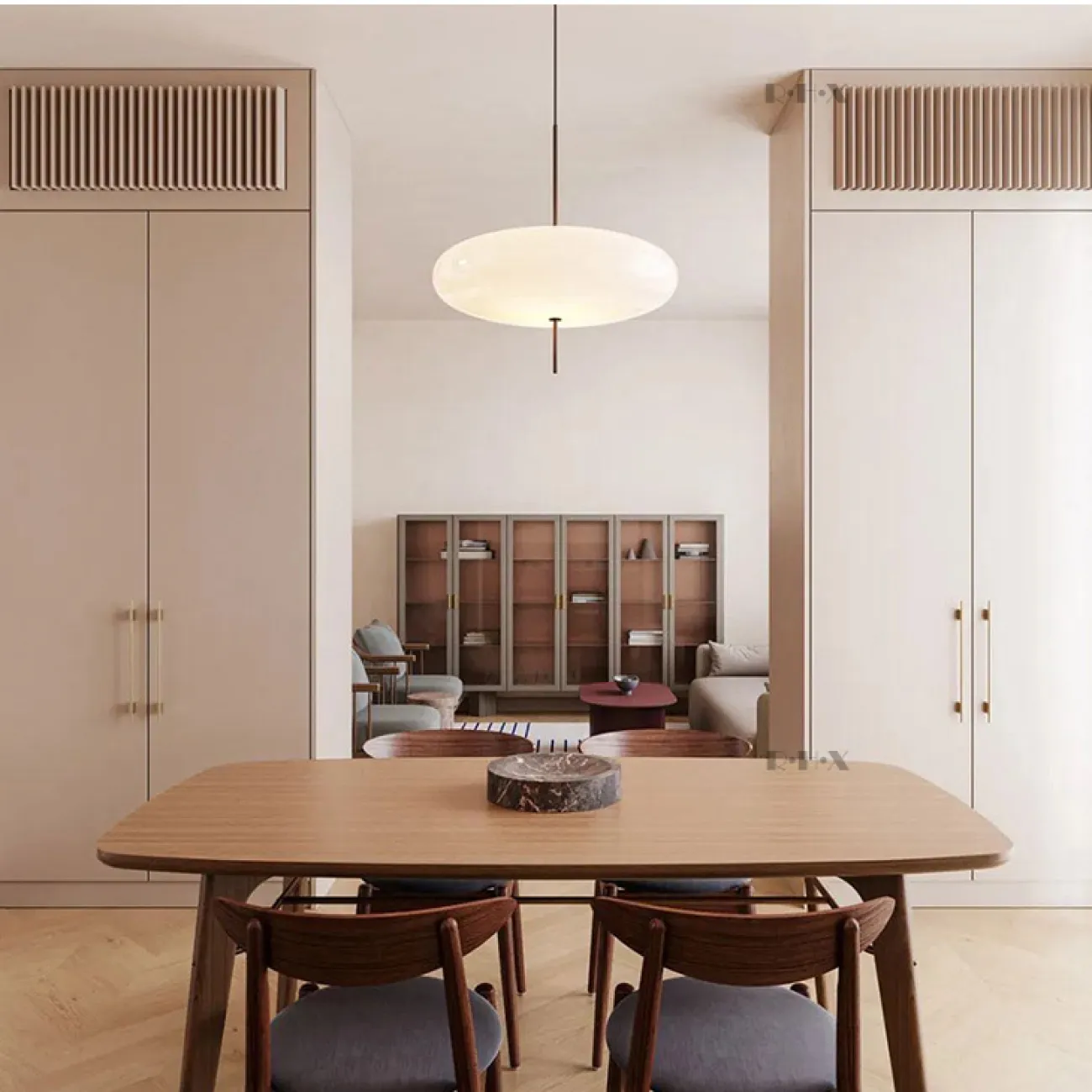 Подвесной светильник LAKIN black D30 от ImperiumLoft