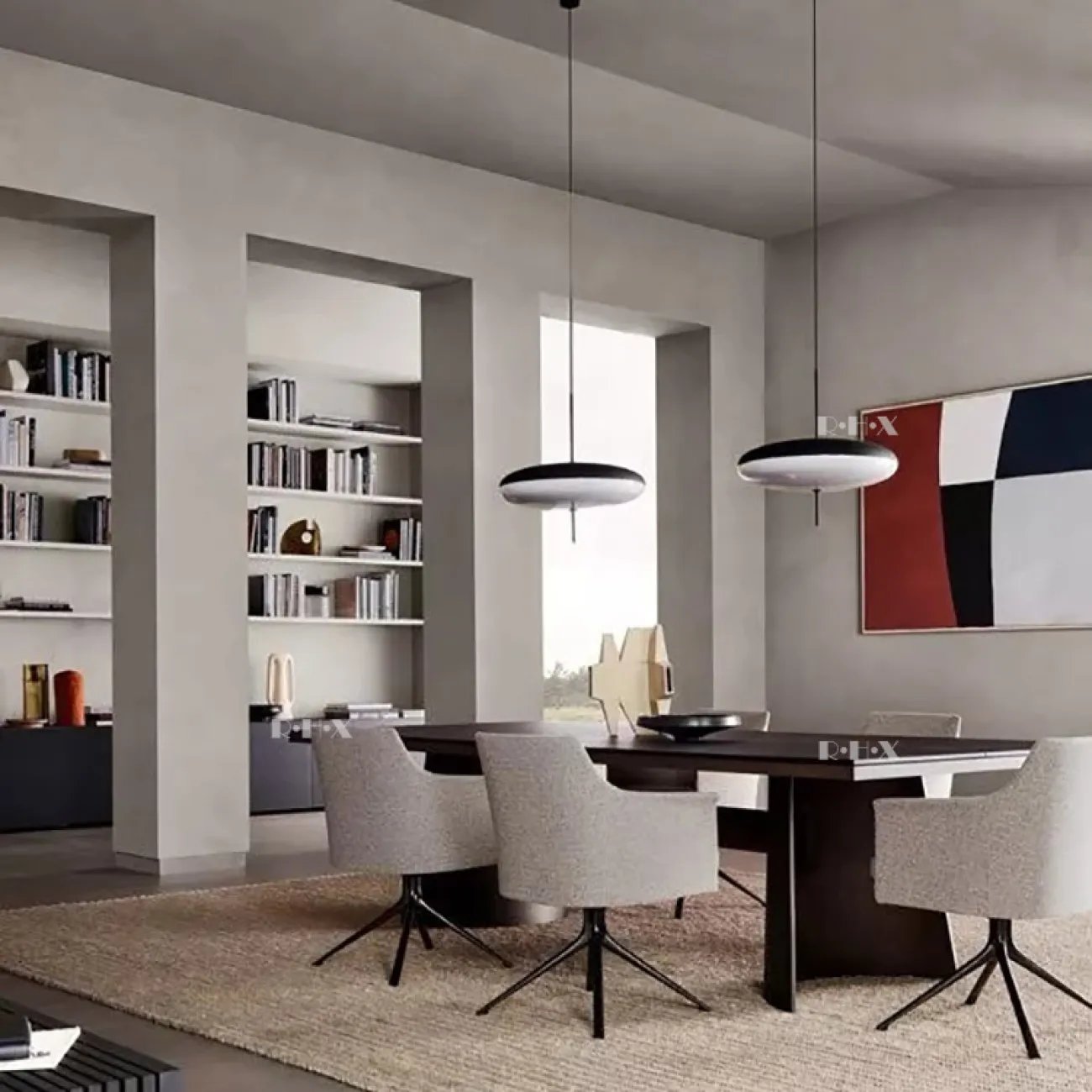 Подвесной светильник LAKIN black D30 от ImperiumLoft