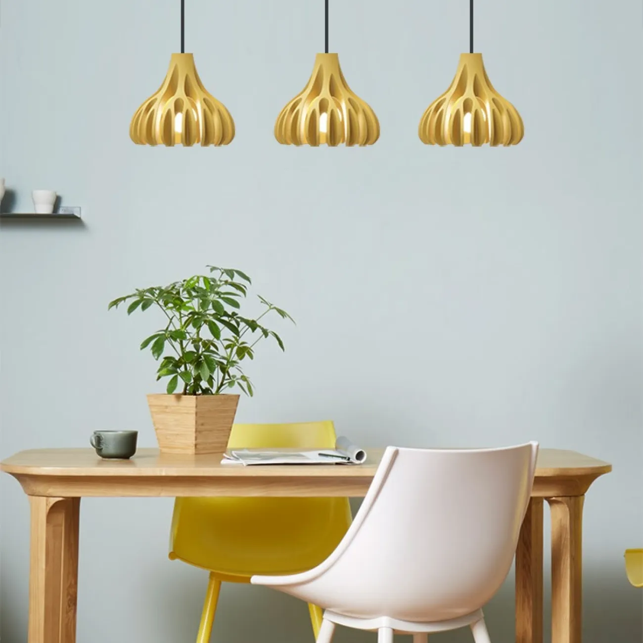 Подвесной светильник JAVA Grey от ImperiumLoft