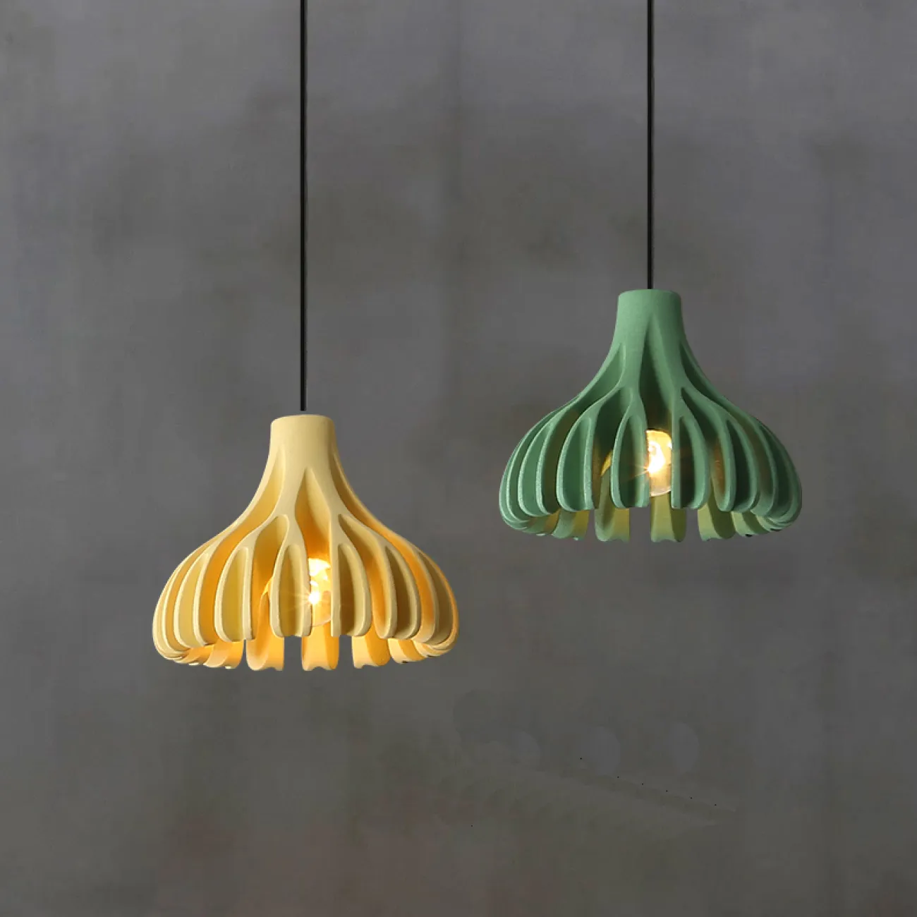 Подвесной светильник JAVA Grey от ImperiumLoft