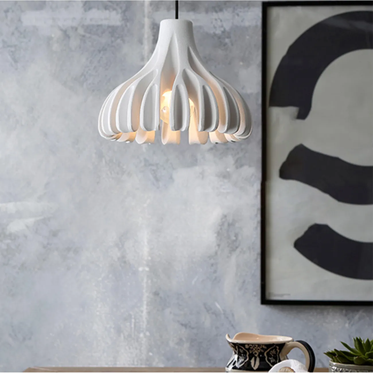 Подвесной светильник JAVA Grey от ImperiumLoft