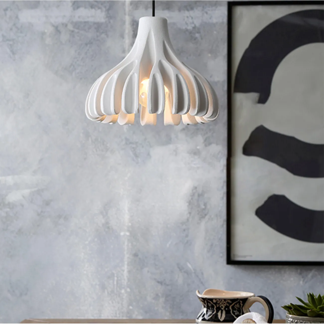 Подвесной светильник JAVA Grey от ImperiumLoft