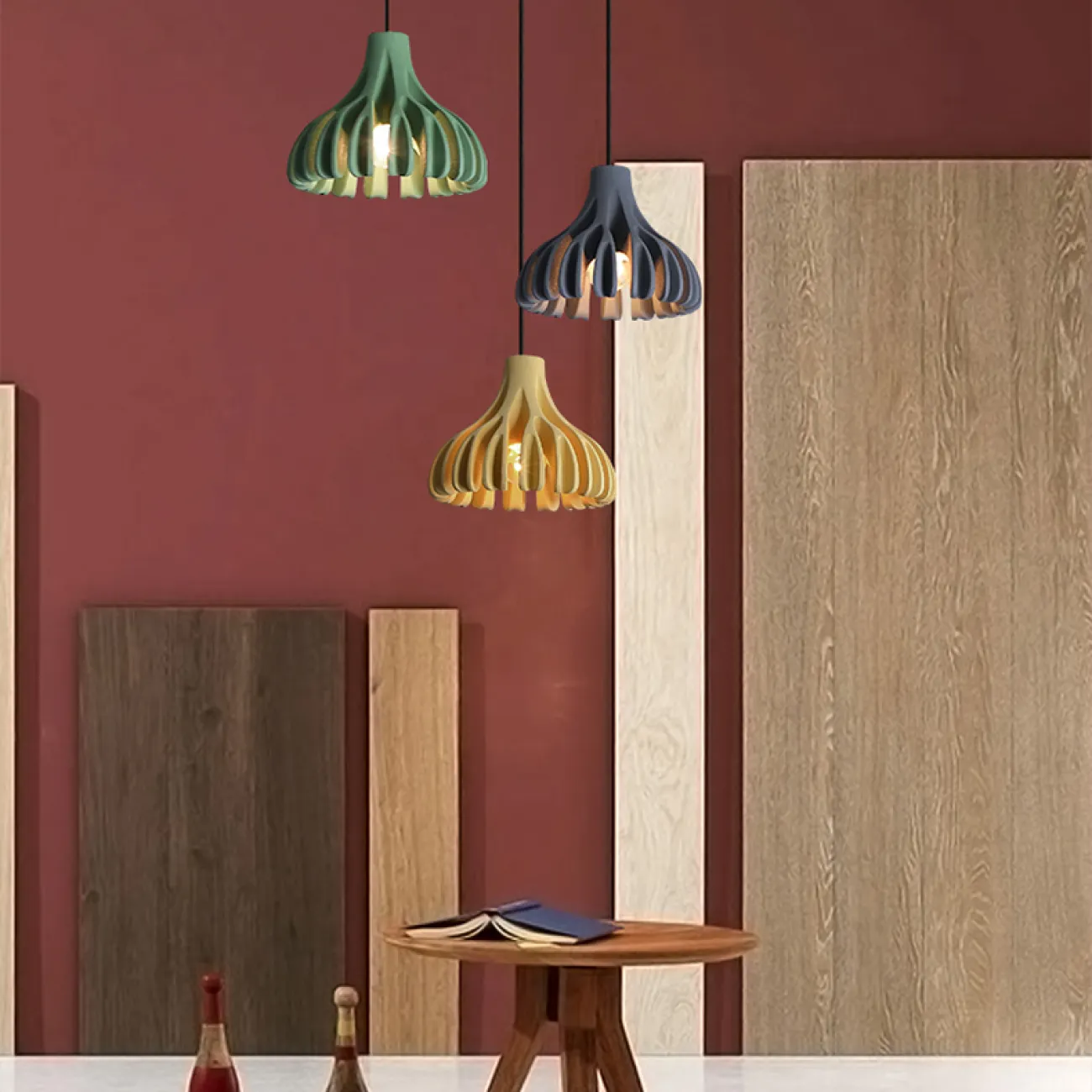 Подвесной светильник JAVA Grey от ImperiumLoft