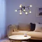 Подвесная люстра PEARL  L5 Grey от ImperiumLoft