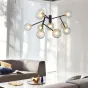 Подвесная люстра PEARL  L5 Grey от ImperiumLoft