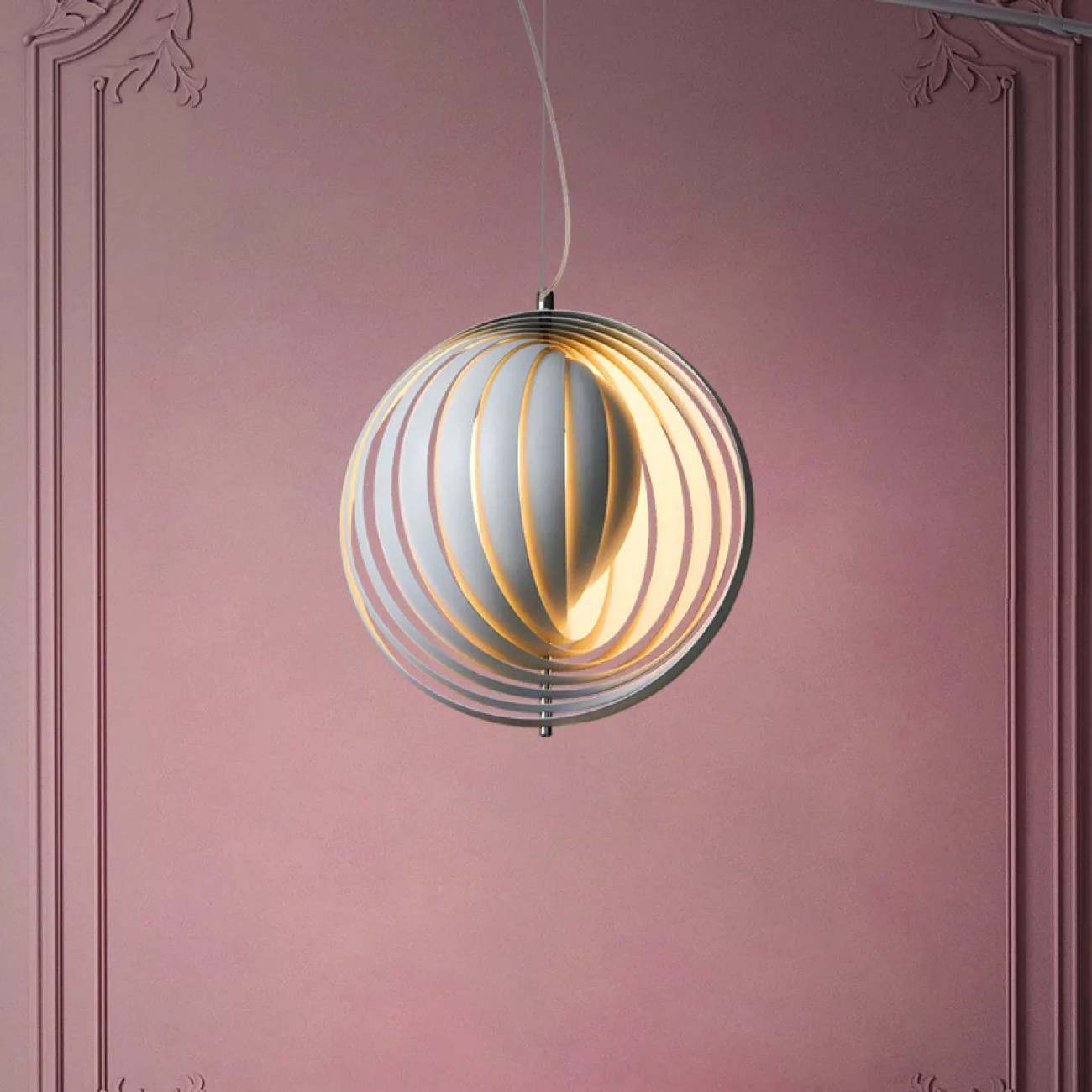 Подвесной светильник MOONART B gray от ImperiumLoft