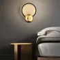 Серия настенных светодиодных светильников в форме кольца SIGHT WALL Brass