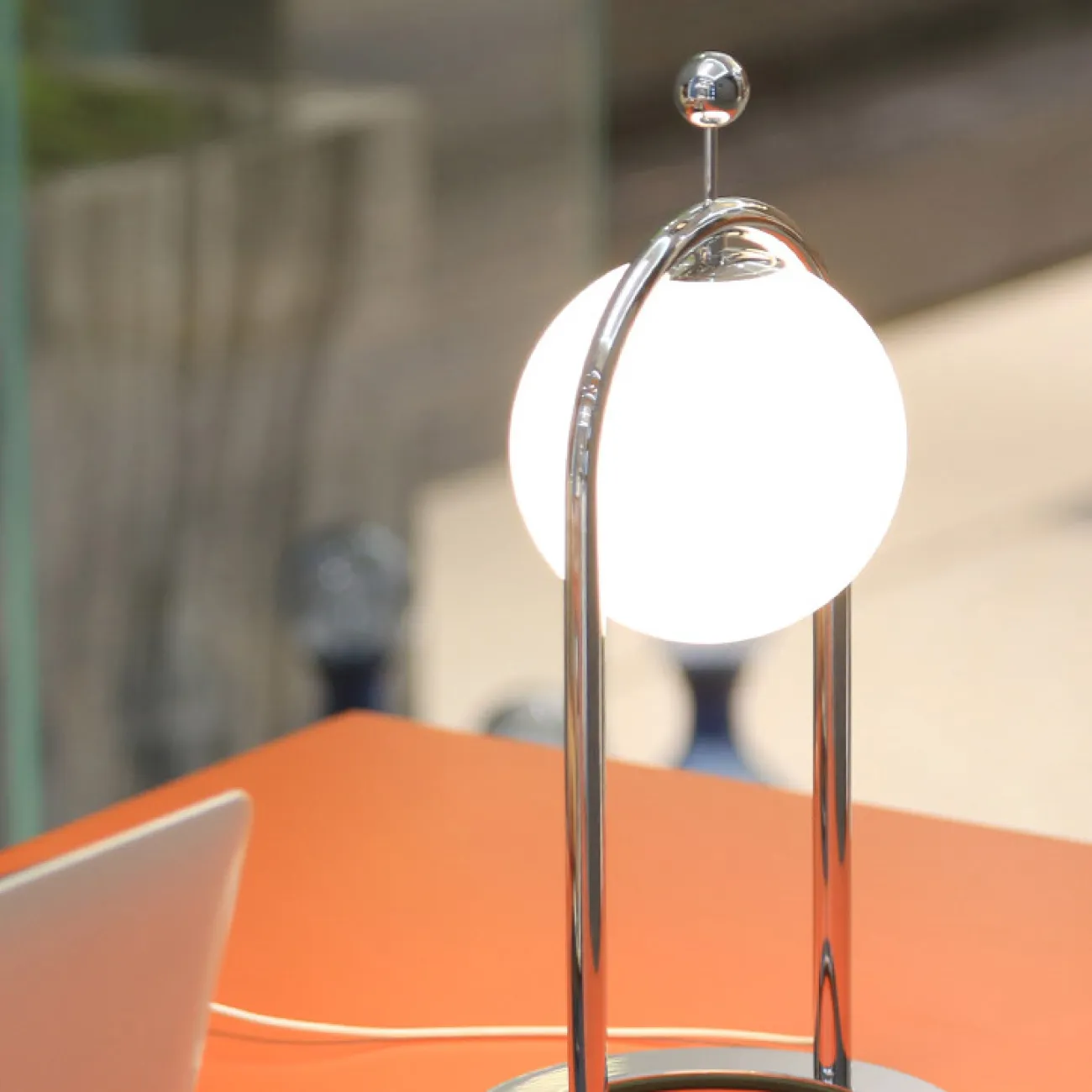 Настольная лампа MODIL B Chrome от ImperiumLoft