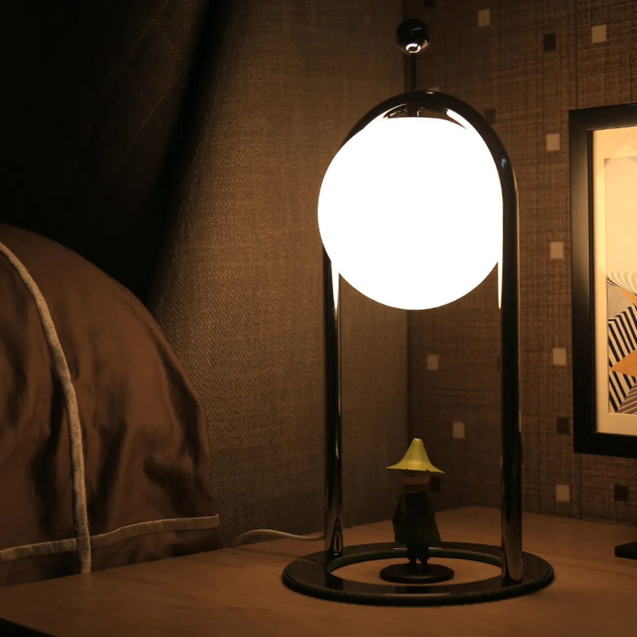 Настольная лампа MODIL B Chrome от ImperiumLoft