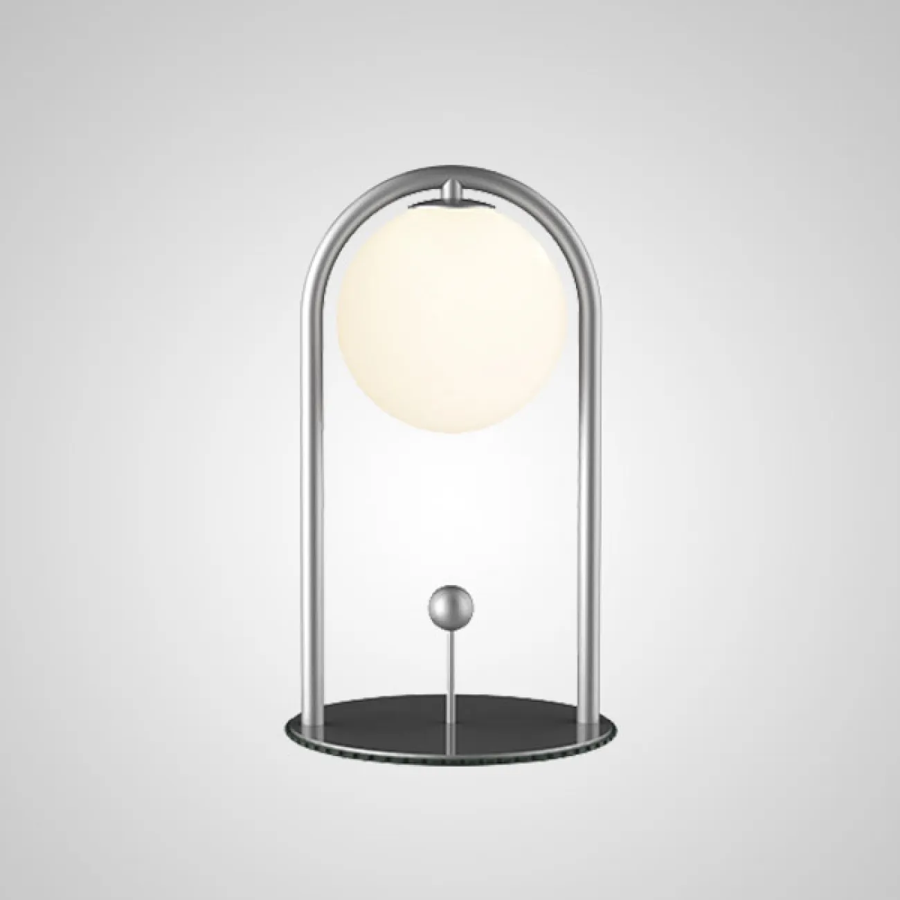 Настольная лампа MODIL B Nickel от ImperiumLoft