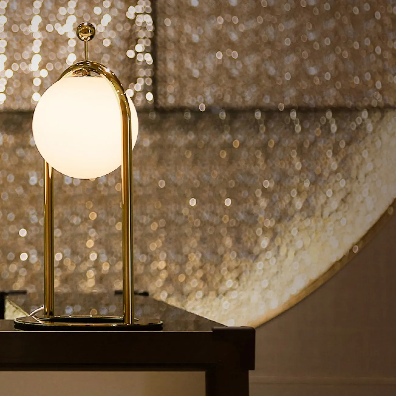 Настольная лампа MODIL B Chrome от ImperiumLoft