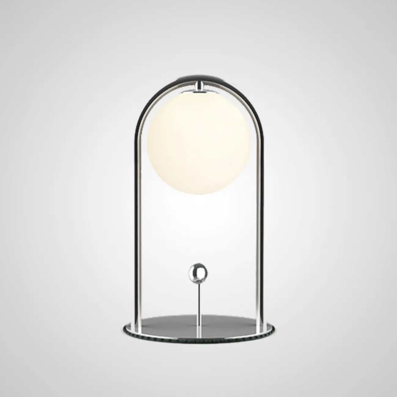 Настольная лампа MODIL B Nickel от ImperiumLoft