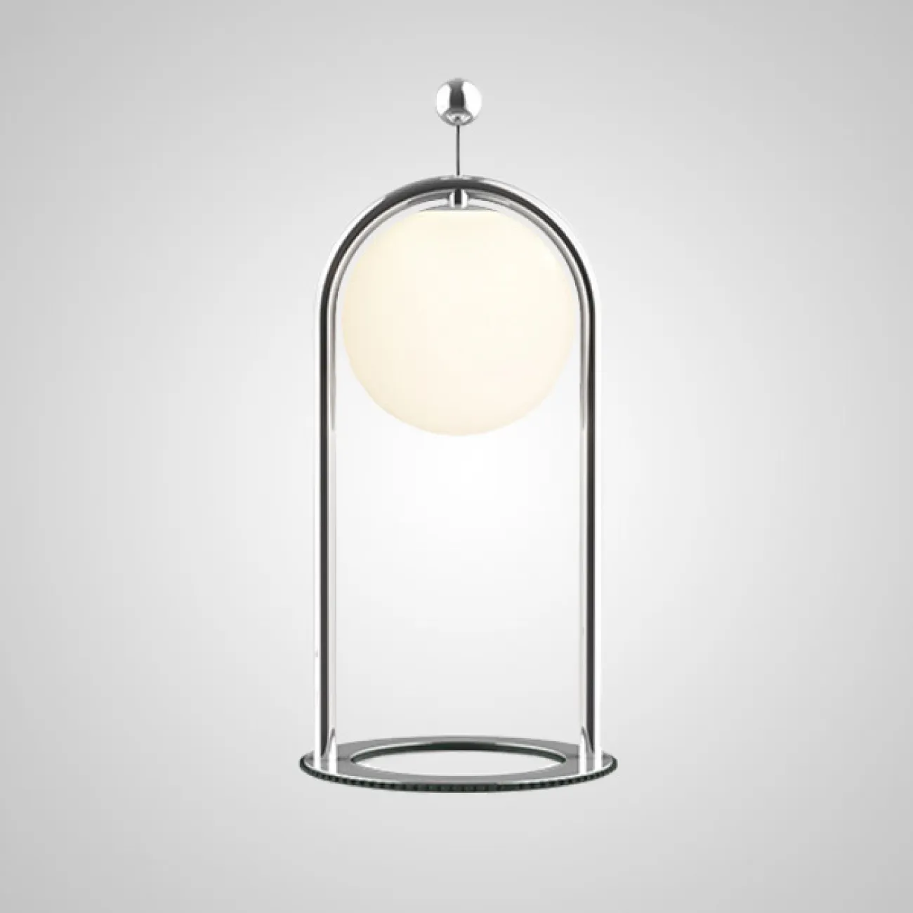 Настольная лампа MODIL B Nickel от ImperiumLoft