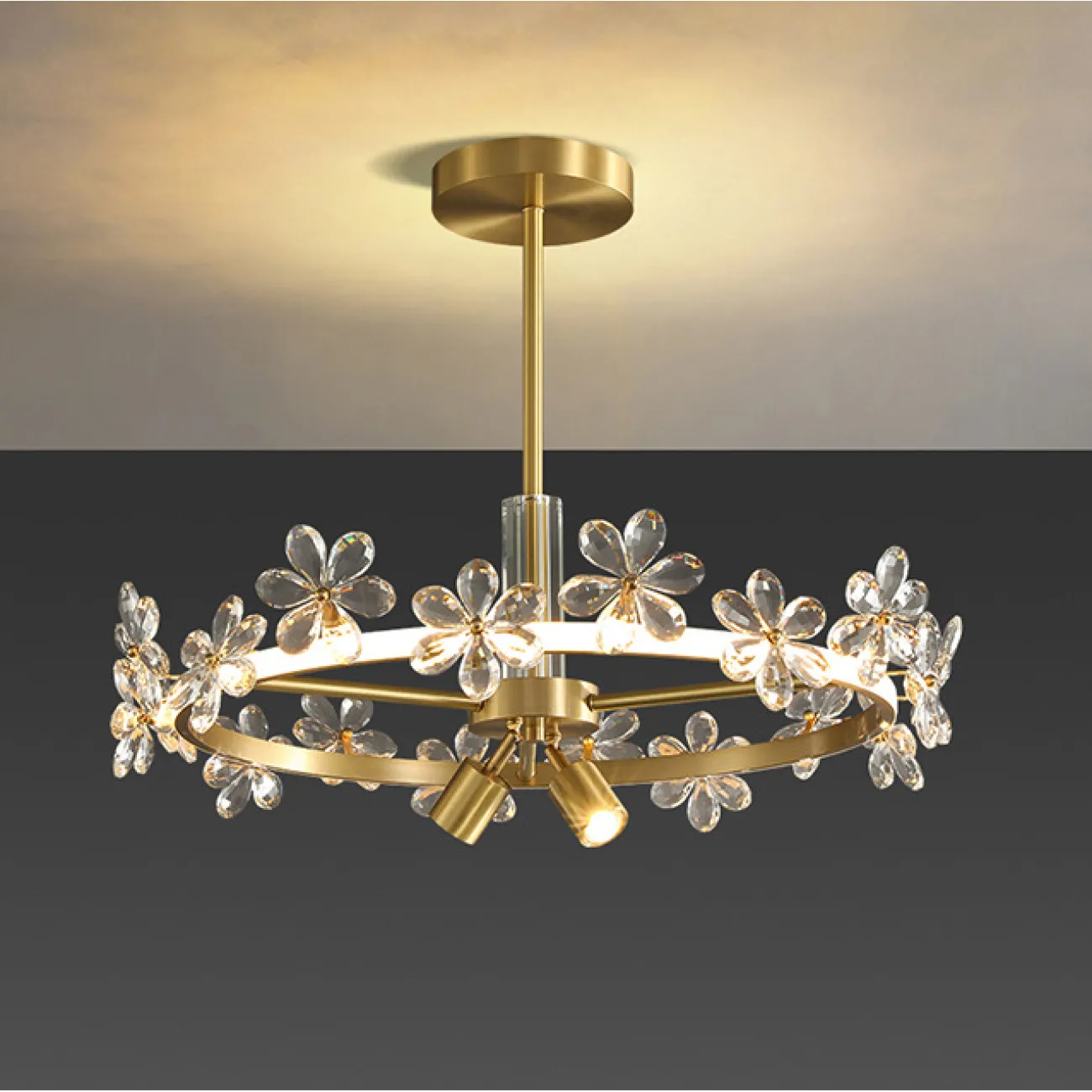 Потолочная люстра FLORENTINA D80 от ImperiumLoft