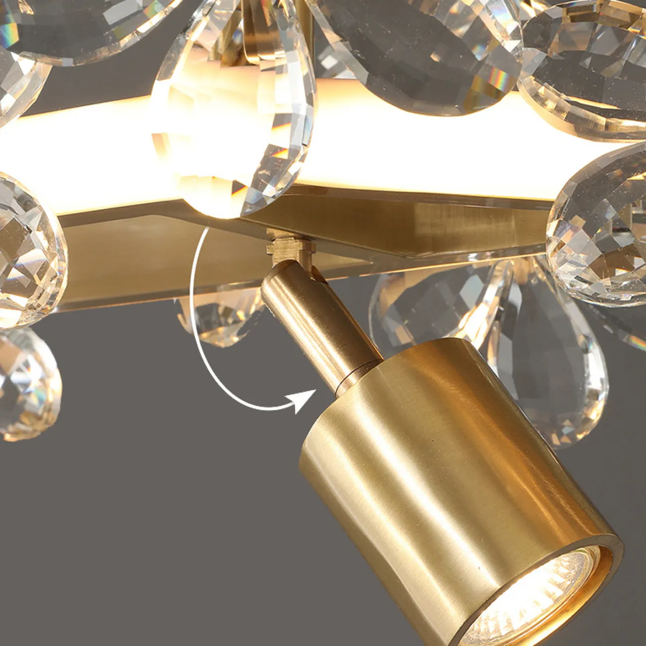 Потолочная люстра FLORENTINA D80 от ImperiumLoft