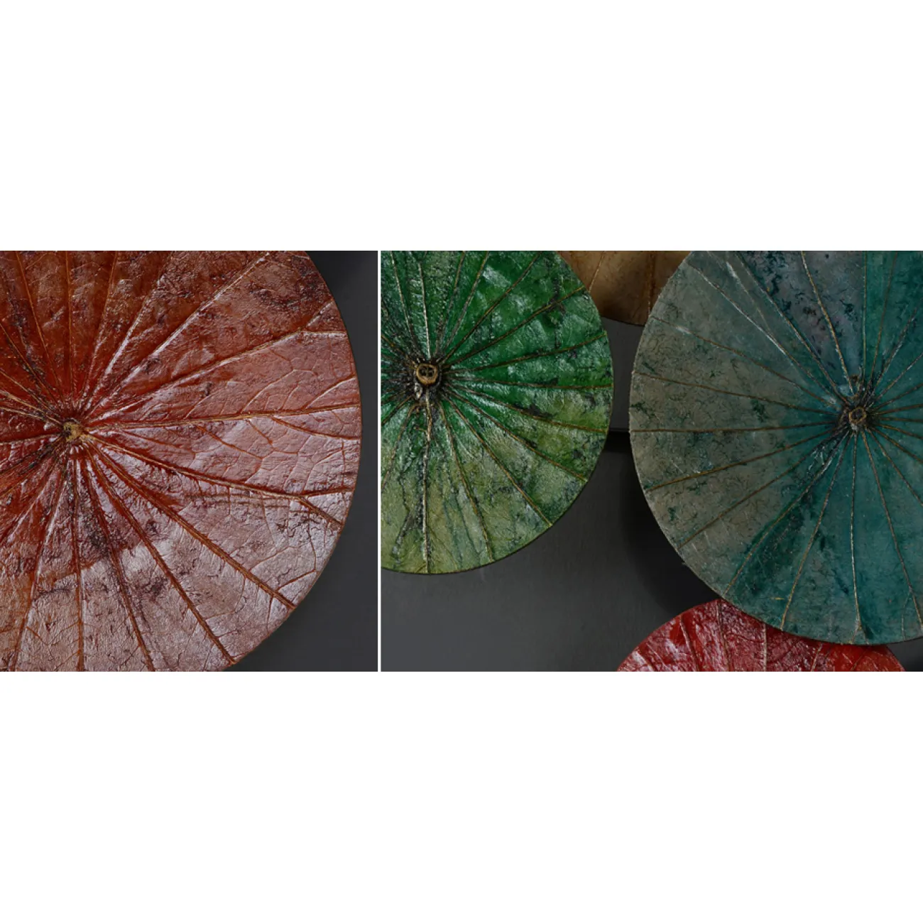 Арт-объект Disc wall art Lotus leaves от LaLume