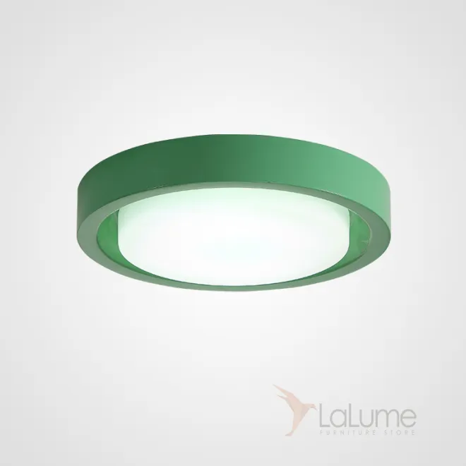 Потолочный светильник BUTTON D47 Green от ImperiumLoft