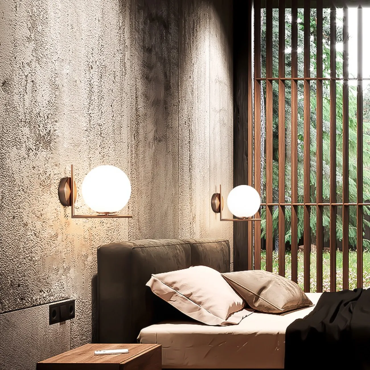 Настенный светильник STEM WALL от ImperiumLoft