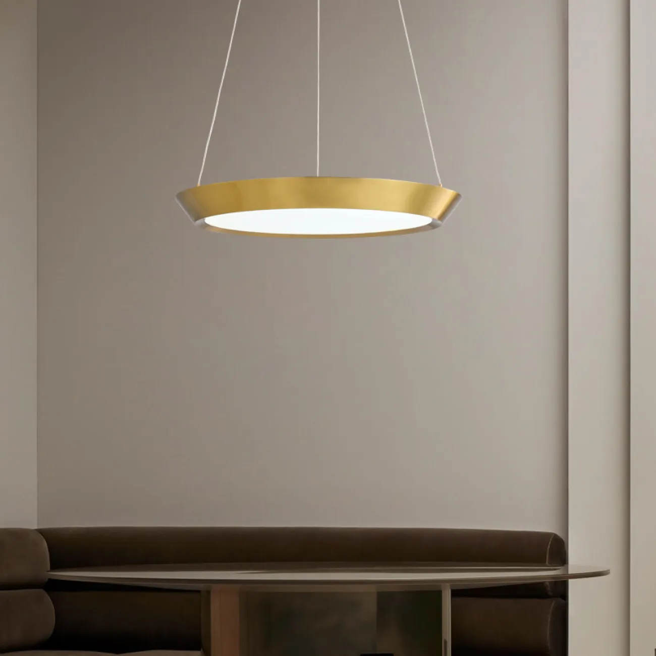 Подвесной светильник SOLVE D50 white от ImperiumLoft