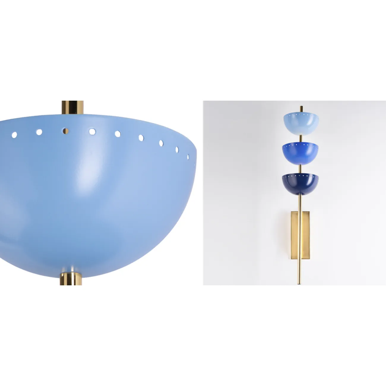 Бра LISBON SCONCE Blue designed by Jonathan Adler