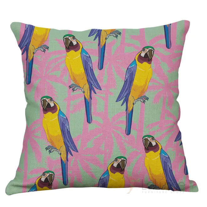 Декоративная подушка Parrots