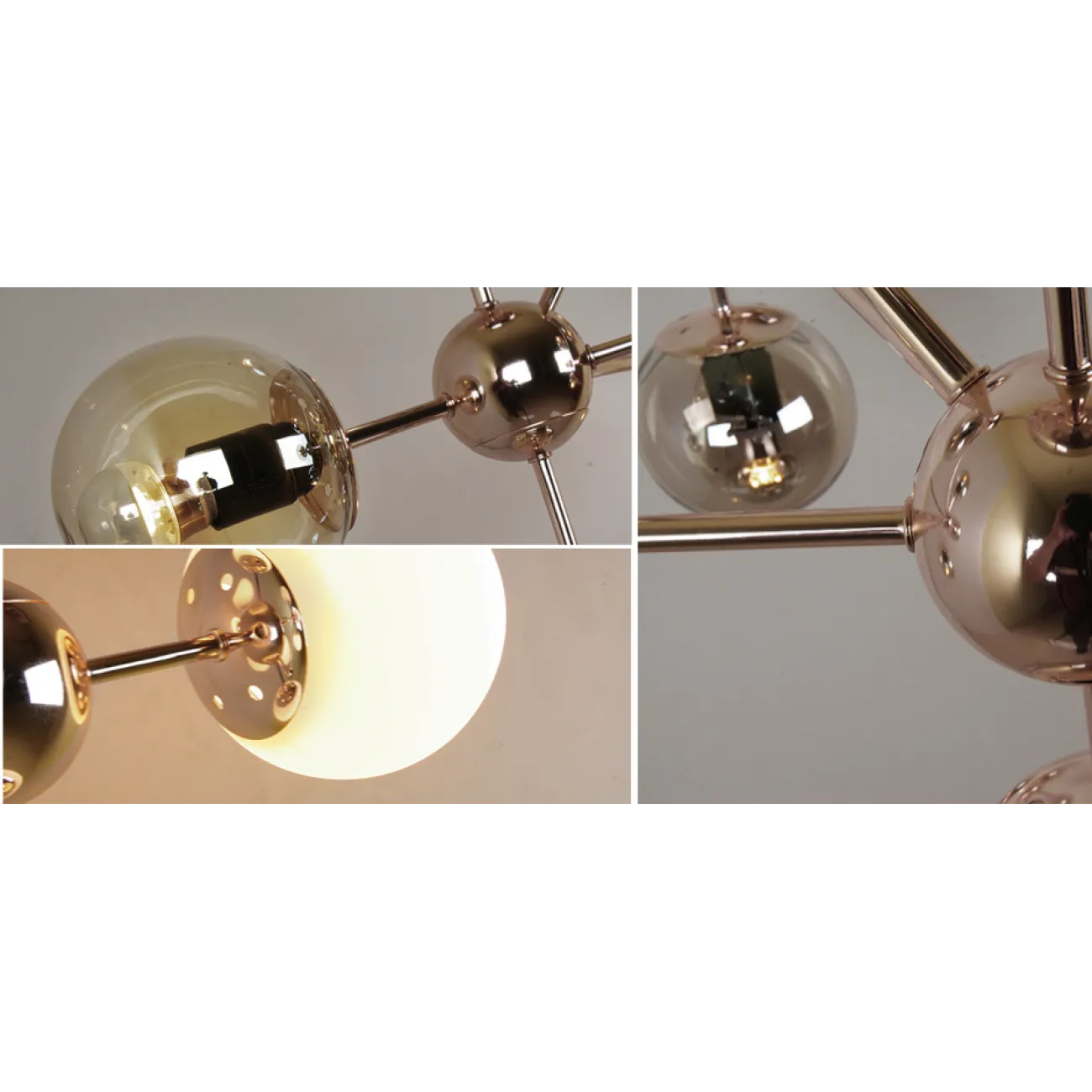 Люстра Modo Chandelier Gold designed by Jason Miller от LaLume
