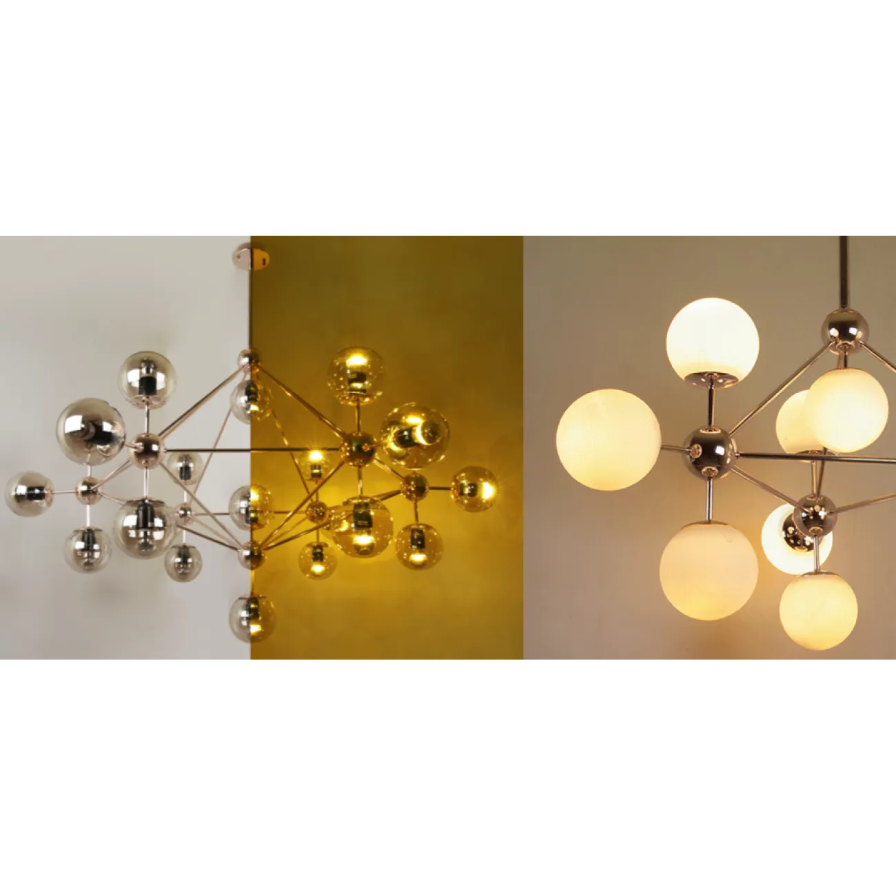 Люстра Modo Chandelier Gold designed by Jason Miller от LaLume