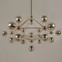 Люстра Modo Chandelier Gold designed by Jason Miller от LaLume