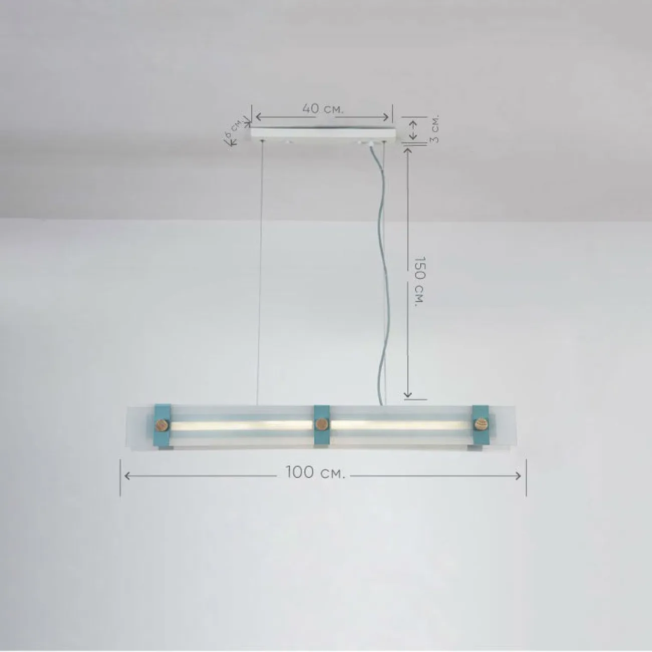 Подвесной светильник ALSTER Белый от ImperiumLoft