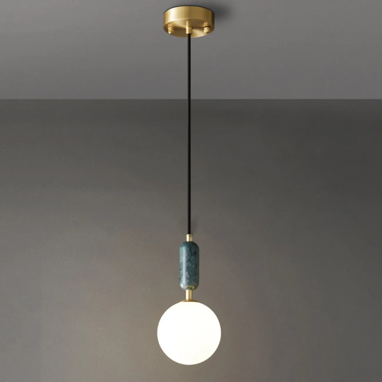 Подвесной светильник PETIT Green от ImperiumLoft