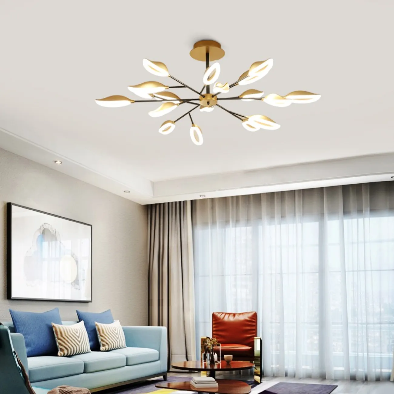 Подвесная люстра MIRTH 12 от ImperiumLoft