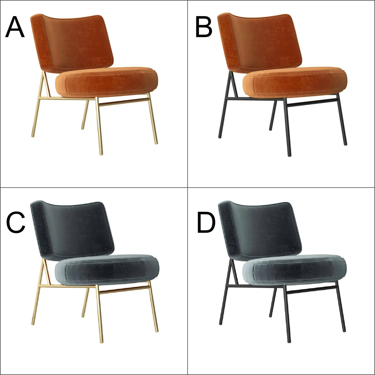 Дизайнерский обеденный стул LaLume-ST00165