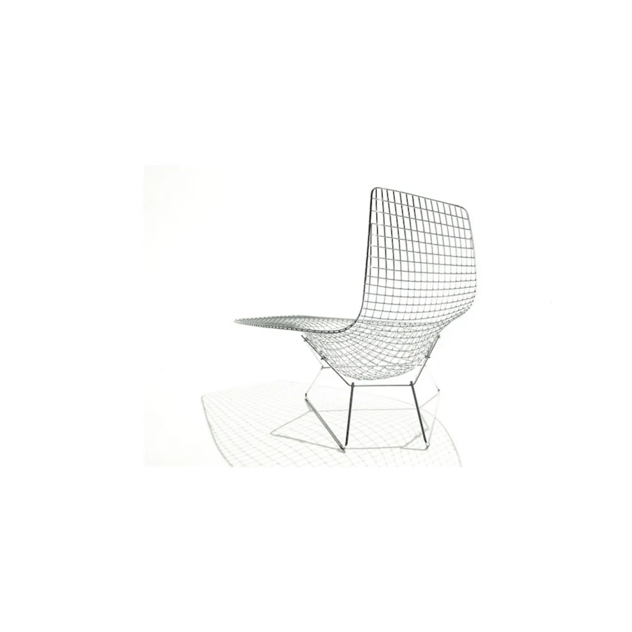 Кресло Asymmetric Chaise designed by Harry Bertoia		 in 1952 от LaLume