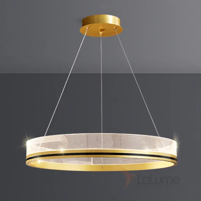 Подвесная люстра DILEMMA D100 Brass от ImperiumLoft