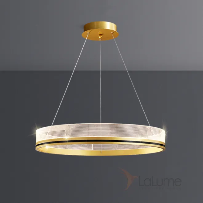 Подвесная люстра DILEMMA D40 Brass от ImperiumLoft