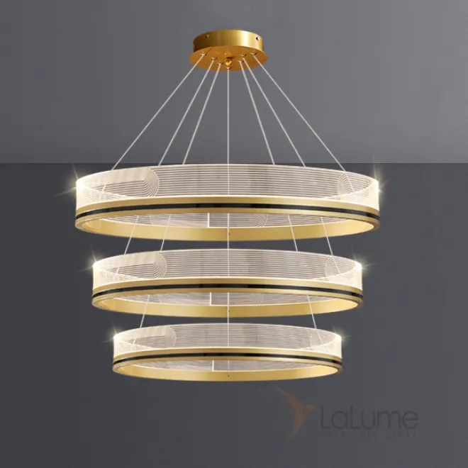 Подвесная люстра DILEMMA D40+60+80 Brass от ImperiumLoft Подвесная люстра DILEMMA D40+60+80 Brass от ImperiumLoft