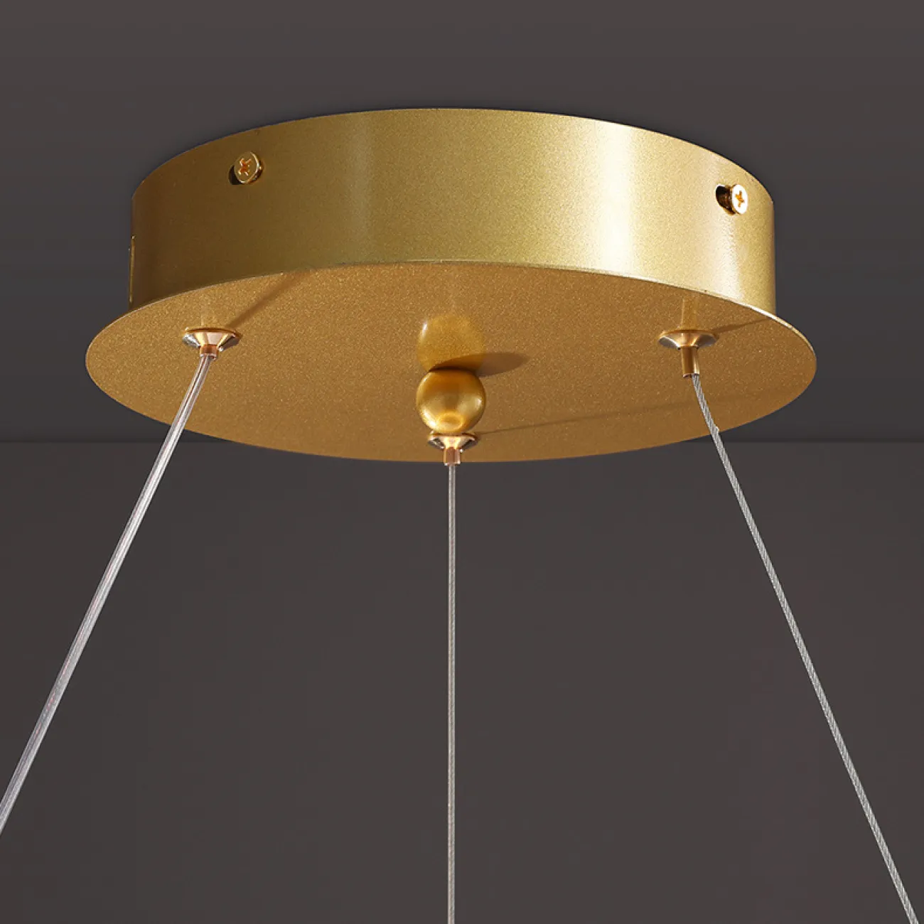 Подвесная люстра DILEMMA D100 Brass от ImperiumLoft