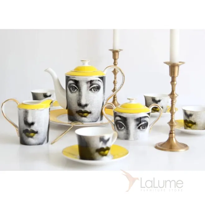 Чайный сервиз Fornasetti designed by Piero Fornasetti от LaLume