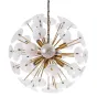 Люстра Sputnik Textured Glass White Chandelier